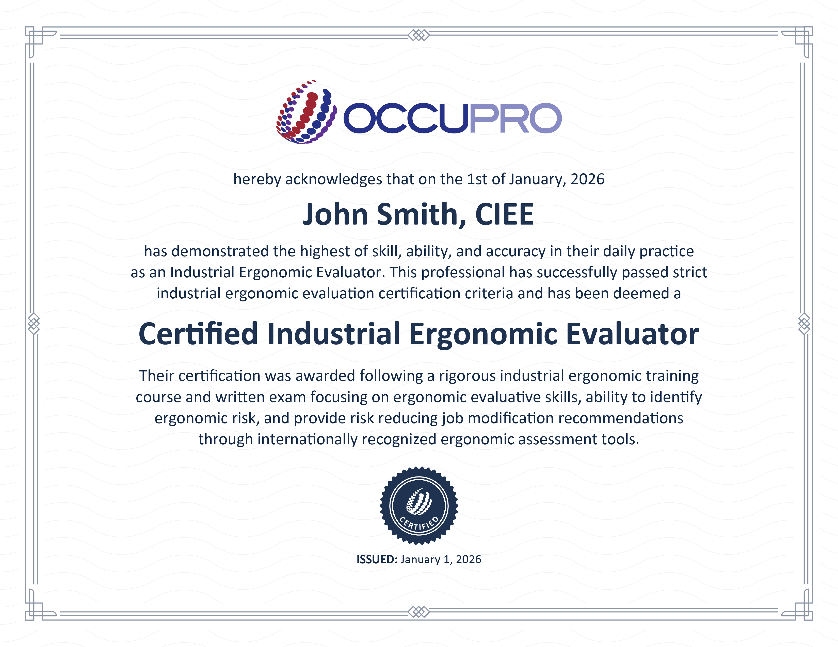 CIEE Certification