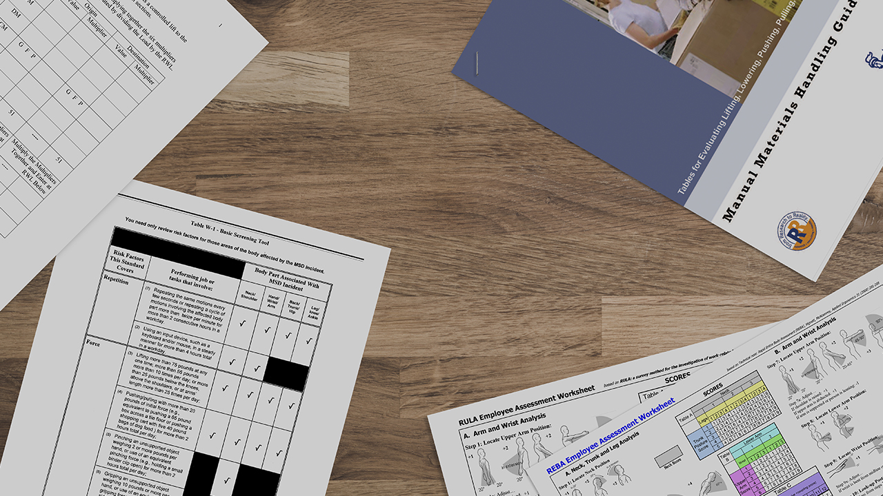 Ergonomic evaluation tools
