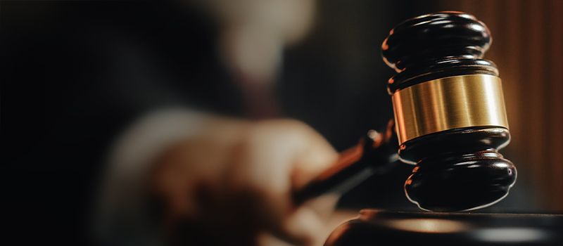Courtroom gavel