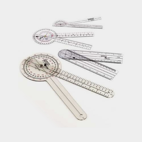 12 1/2 Inch Plastic Goniometer