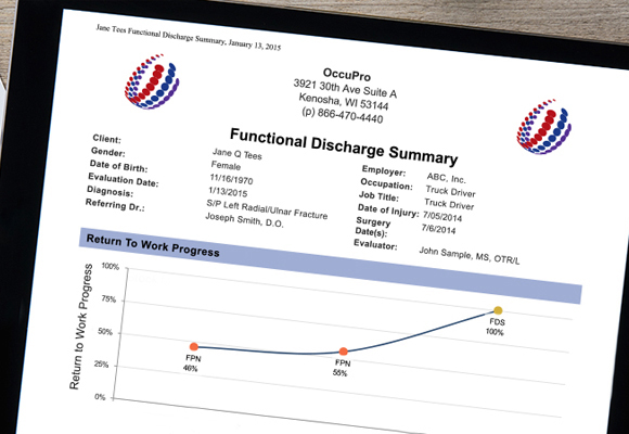 FDS on tablet device