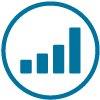 Bar graph icon