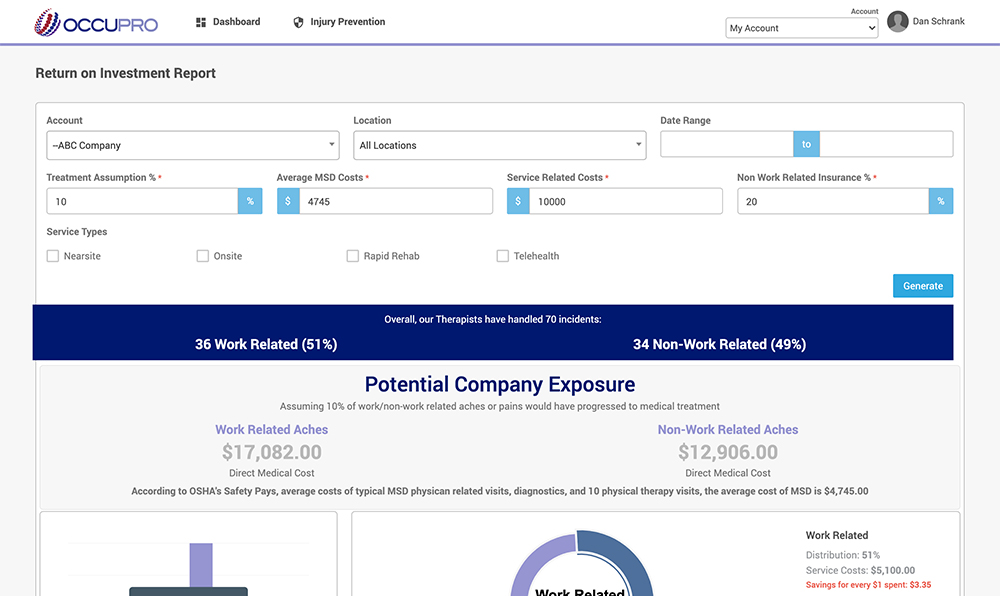 ROI Calculator screenshot